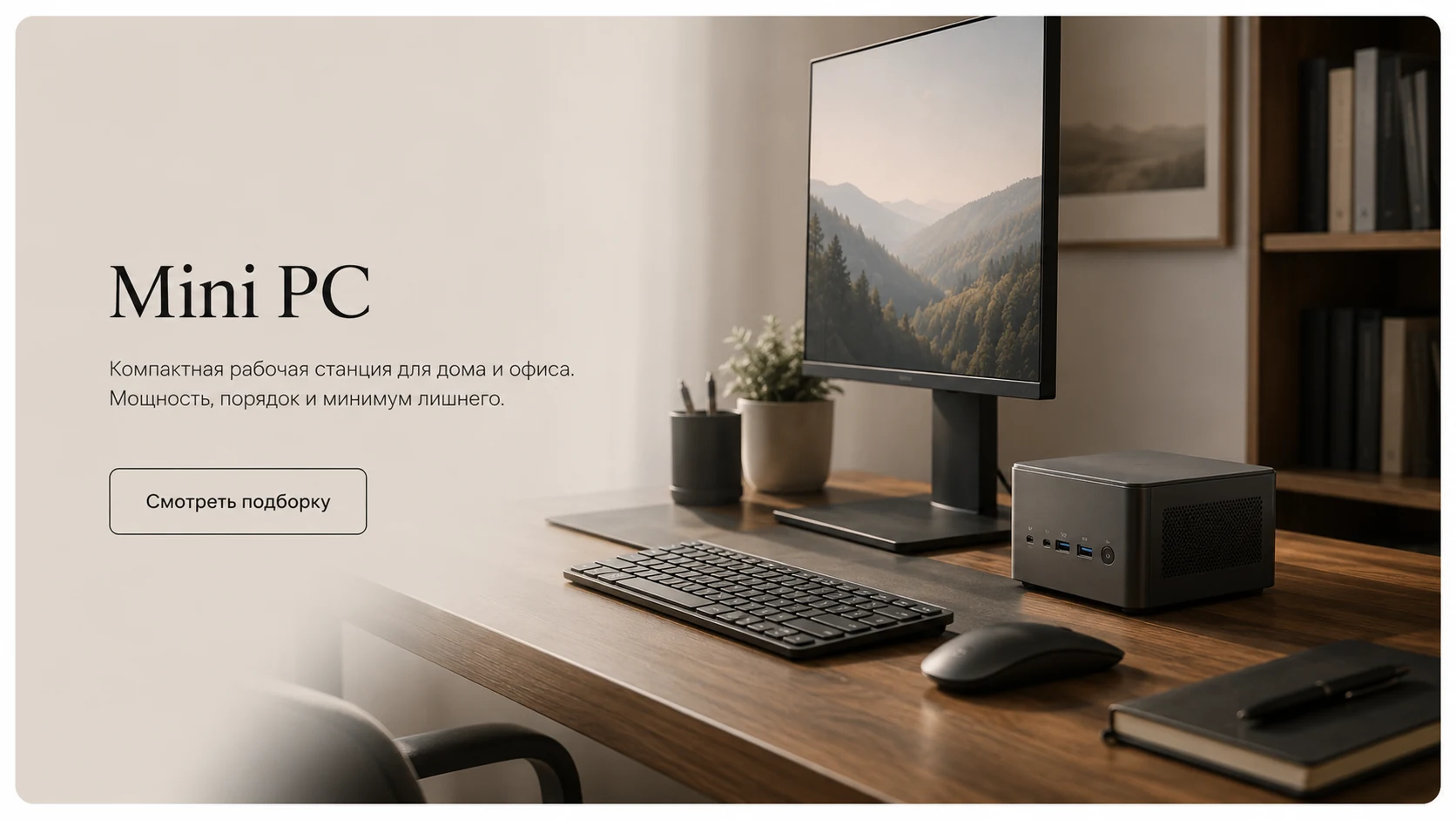 Mini PC — промо-блок